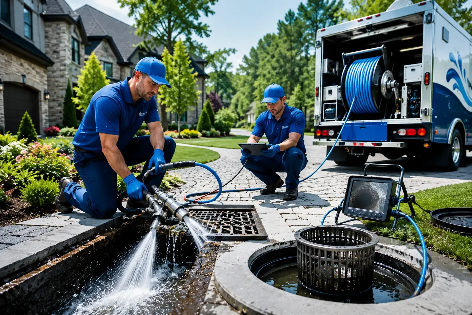 Local outdoor drain cleaning professionals in Monroe, MI